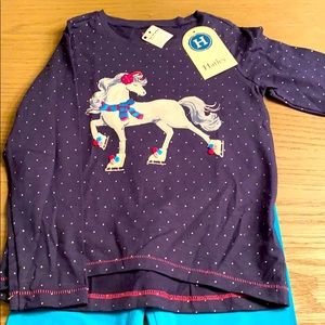 Girls shirt and leggings ser